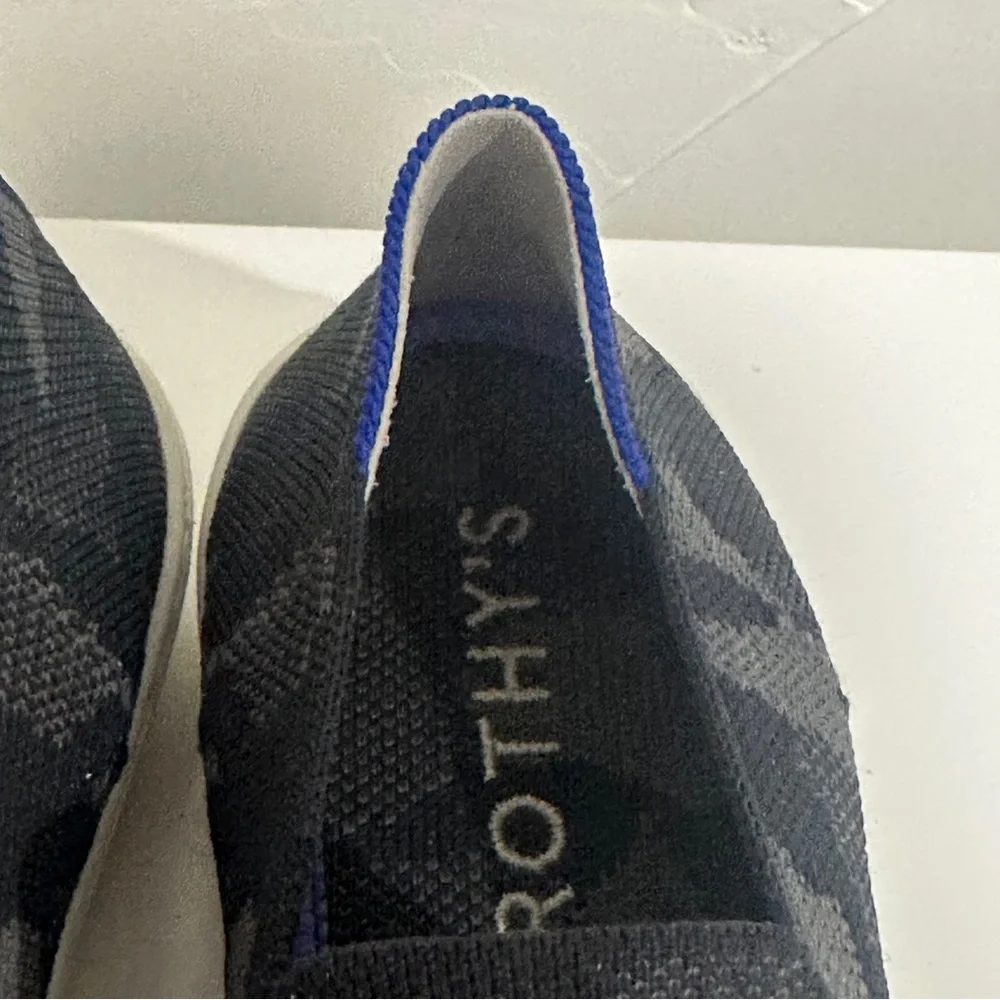 Rothy’s‎ Camo Slip-On Sneakers Minimal Athleisure Everyday Flats Sz 5.5